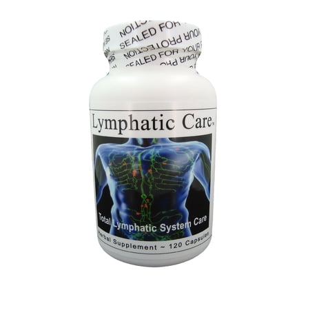 LymphatiCare - Herbal Support for Fibroids, Cysts, Masses, Thyroid Nodules and Goiters. 120 Vegan Capsules Made in USA.