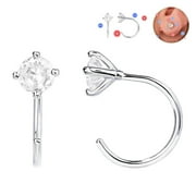 COMTOA Lymphatic Activity Earrings Magnetic Acupuncture Earrings For Women Lymphatic Drainage Earrings Zirconia Lymphatic Earrings Magnetology Negative Earri Mother's Day Gifts Of The Day