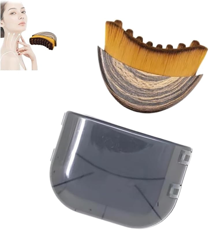 Brosse Visage Drainage Lymphatique – Massage Facial Sec – Contour Du Visage – Générique Neuf – Origine Chine