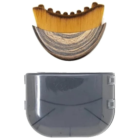 Lymphatic Contour Face Brush, Lymphatic Brush For Face, Lymphatic Face Brushs, Chin & Jawline Sculpting, Fit The Skin Precisely And Relieve Fatigue (wood, 1pcs)