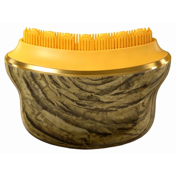 Lymphatic Contour Face Brush, Manual Face Brush for Lymphatic Drainage, Natural Makeup Brushes with Durable Soft Bristles, Hypoallergenic Ergonomic Facial Cleansing Brush for Sculpting