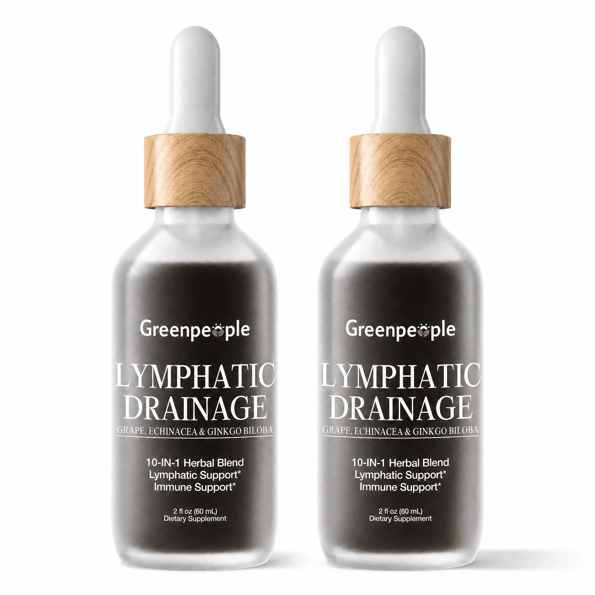 Green People, Lymphatic Drainage Drops, 2 fl oz, 2 Pack - Walmart.com