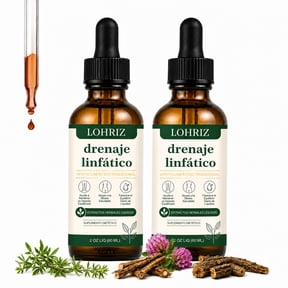 Lymphatic Drainage Drops Fluid Balance Support, Plant-Based Botanical Formula for Daily Wellness-2-pack