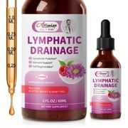 Lymphatic Drainage Drops - Immune & Lymph System Support - Lymphatic Cleanse with Echinacea & Dandelion - 2 fl oz