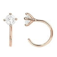 thumbnail image 1 of Lymphatic Drainage Earrings, Gaqring Magnetic Acupuncture Therapy Earrings for Women, Titanium Steel Zirconia Lymphatic Activity Earrings Relieve Fatigue, 1 of 5