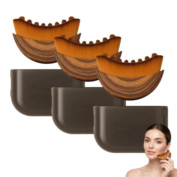 Lymphatic Drainage Face Brush, Face Contour Brush for Sculpting, Lifting, and Improved Skin Absorption