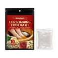 Lymphatic Drainage Ginger Foot Soak, Foot Spa, Foot Bath Bag for Sleep