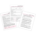 thumbnail image 1 of Lymphatic Massage Intake, Consent, and Aftercare Form  75 Pack  8.5 x 11" A1 Forms  Clients Signature  Client Forms Bundle  White and Pink Design, 1 of 9