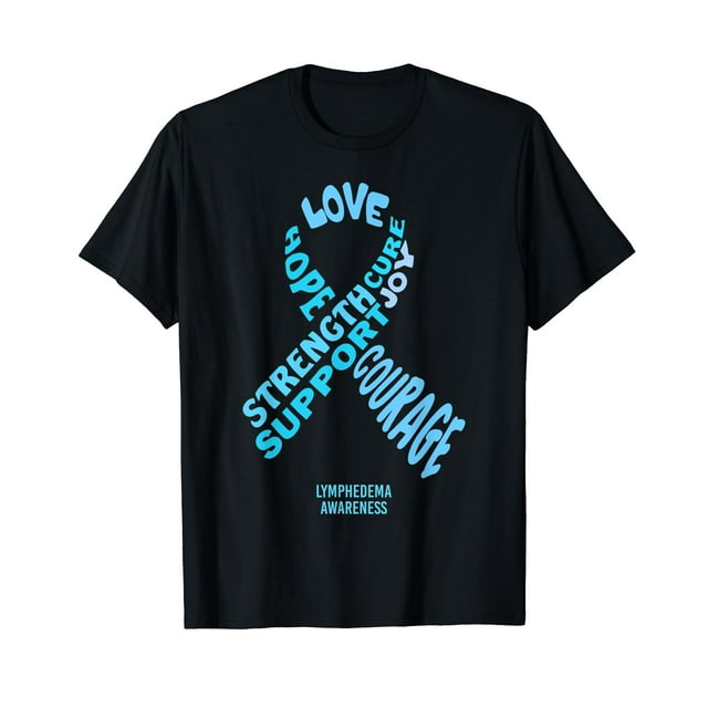 Lymphedema Awareness Ribbon With Words - Walmart.com