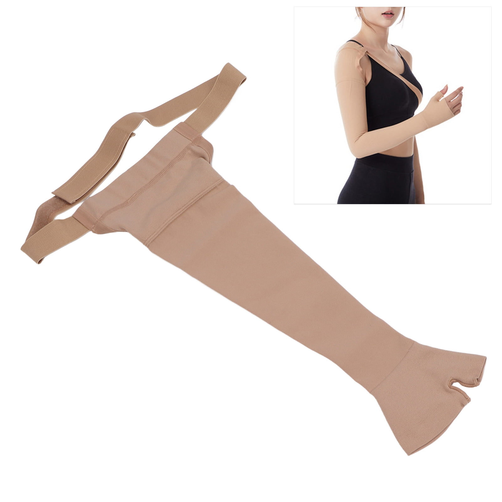 Lymphedema Compression Arm Sleeve, Arm Support Brace Post Mastectomy