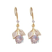 RJSQAQE Lymphflow Magnetogen Earrings, Lymphatic Magnetotherapy Germanium Women Earrings P5E0