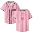 thumbnail image 1 of Lyn Lapid Buzzkill Tracklist Merch Baseball Jersey V-Neck Shirt Women Men Short Sleeve Streetwear Clothes, 1 of 3