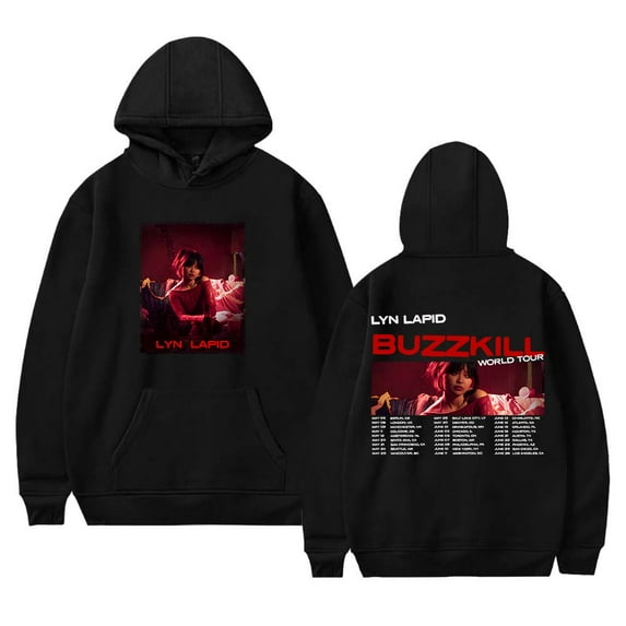 Lyn Lapid Buzzkill World Tour 2025 Merch Baseball Jersey V-Neck Shirt Women Men Short Sleeve Streetwear Clothes