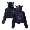 thumbnail image 1 of Lyn Lapid Cat Ear Hoodies Casual Women Short Clothes Unique Bear Ear Sweatshirts, 1 of 2