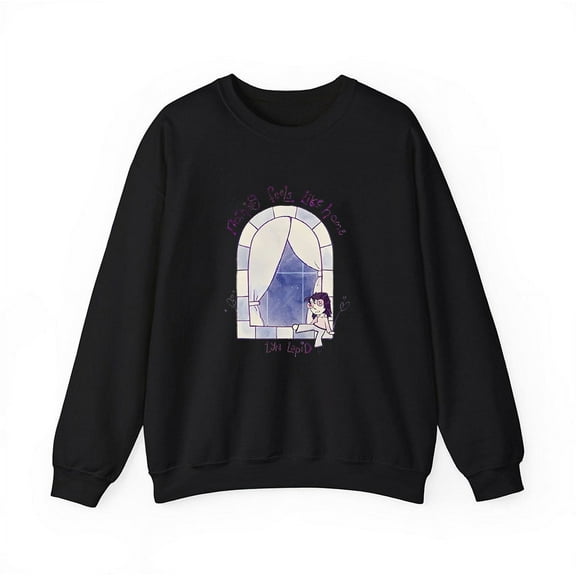 Lyn Lapid Merch Coraline Sweatshirt Crewneck Men Women Long Sleeve Pullover Tops Clothing