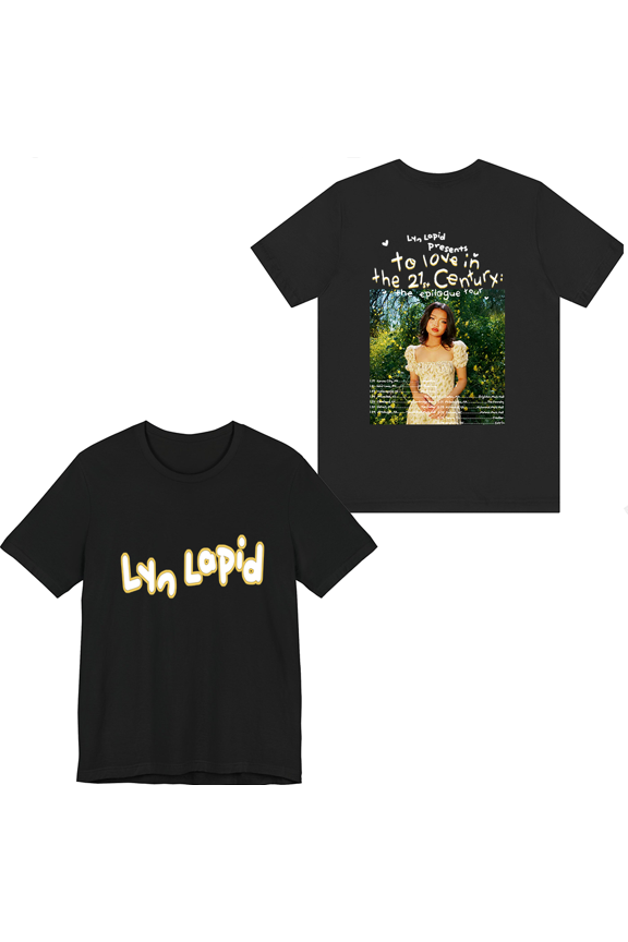 Lyn Lapid Merch The Epilogue Tour T-shirt Men Women Short Sleeve Crewneck Streetshirt Tops Tee