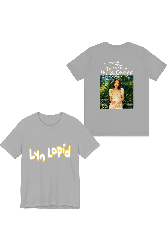 Lyn Lapid Merch The Epilogue Tour T-shirt Men Women Short Sleeve Crewneck Streetshirt Tops Tee