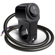 Lyn666 Motorcycle Handlebar Switch12V Waterproof Aluminum Alloy ATV Light Switches for Motorcycle Bike ATV UTV Scooters Fits 7/8"22MM Handlebars 1 Piece