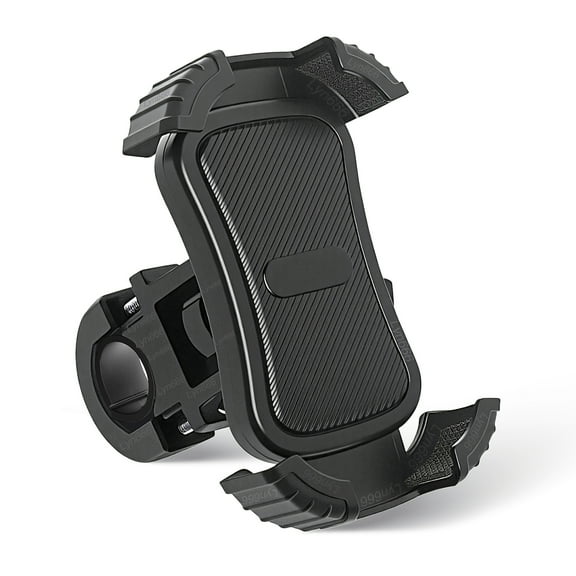 Lyn666 Motorcycle Phone Holder, Phone Mount Holder for Bike Motorcycle - Bicycle Handlebar Phone Mount for 4.7" - 7.2" Phones -  Black