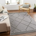 thumbnail image 1 of Lyna Gray 8' x 10' Machine Washable Area Rug, 1 of 2
