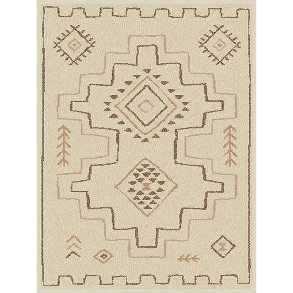 Lynceus Moroccan Medallion Area Rug
