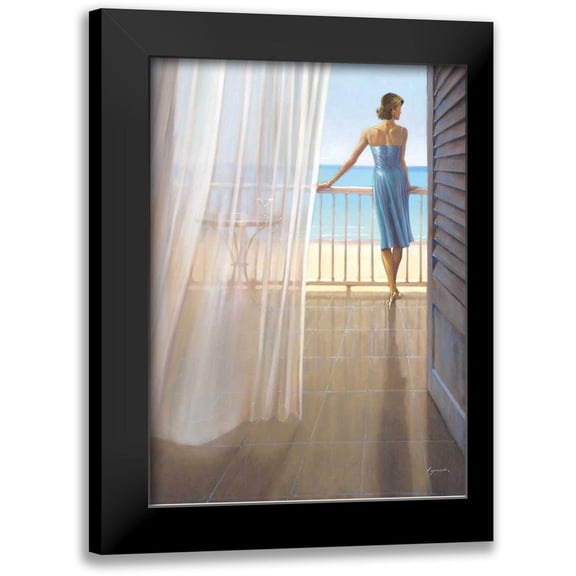 Lynch, Brent 11x14 Black Modern Framed Museum Art Print Titled - Ocean Breeze