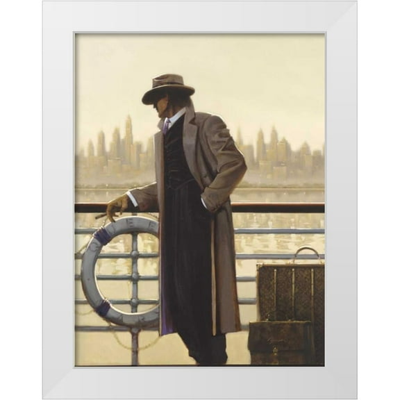 Lynch, Brent 12x14 White Modern Wood Framed Museum Art Print Titled - Pier 56