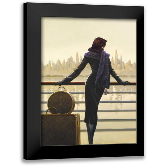 Lynch, Brent 15x18 Black Modern Framed Museum Art Print Titled - Port of Call