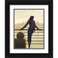 thumbnail image 1 of Lynch, Brent  25x32 Black Ornate Wood Framed with Double Matting Museum Art Print Titled - Port of Call, 1 of 4