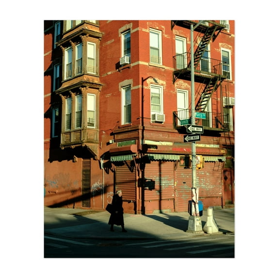 Lynch & Marcy, Brooklyn - Brooklyn New York Photography Street Photography Architecture City Vintage Graffiti Travel Poster Unframed Wall Art Print 6 x 8 inches