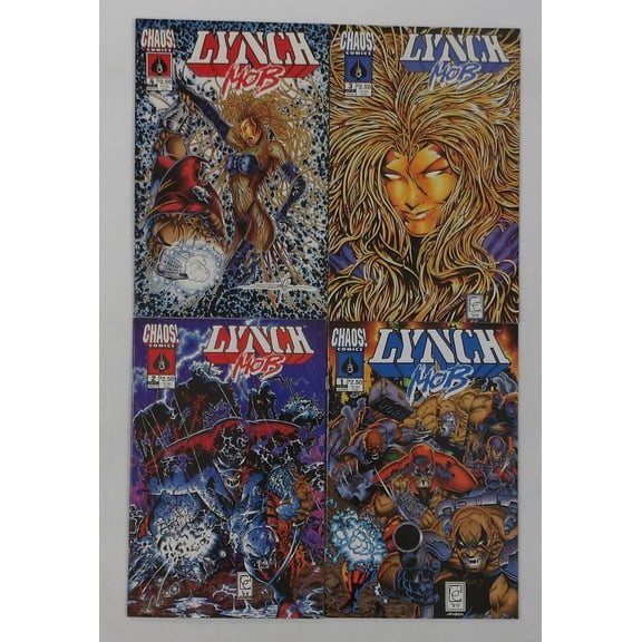Lynch Mob #1-4 VF/NM complete series Brian Pulido ; Chaos