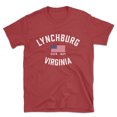thumbnail image 1 of Lynchburg Virginia Patriot Men's Cotton T-Shirt, 1 of 1