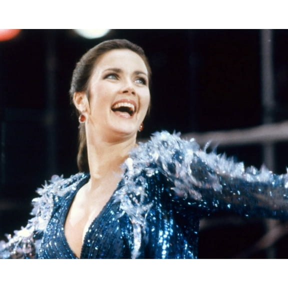 Lynda Carter 24X36 Classic Hollywood Poster Singing In Concert