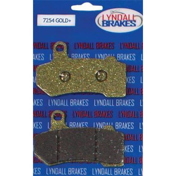 Lyndall Brakes 7233-G+ Gold+ Brake Pads