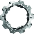 thumbnail image 1 of Lyndall Racing Brakes 2003-1022 Crown Cut Triang Racing Rotor - 11.8in. - Chrome, 1 of 2