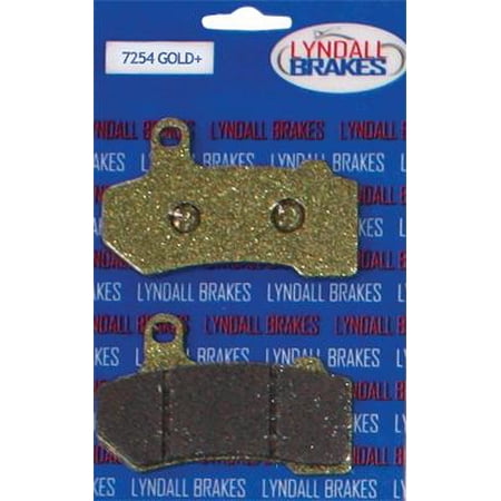 Lyndall Racing Brakes 7195 GOLD+ Gold+ Brake Pads