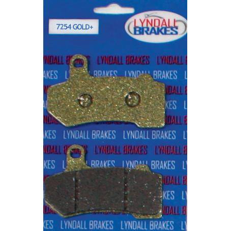 Lyndall Racing Brakes Llc 7254-GPLUS Gold+ Brake Pads