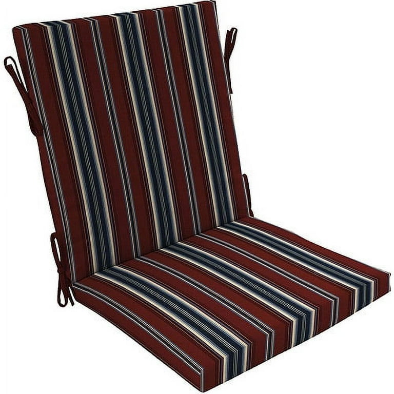 Lyndhurst Chair Cushion Red White and Blue Walmart