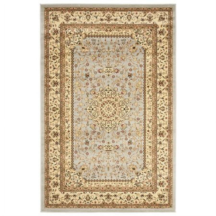 Lyndhurst Traditional Oriental Grey/ Beige Rug 9' x 12'