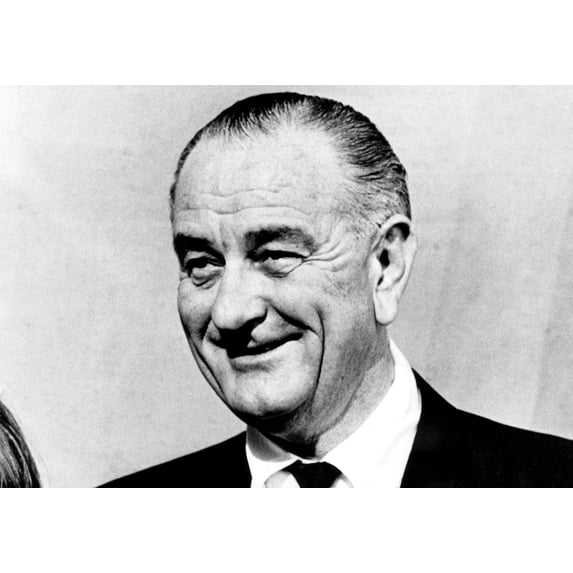 Lyndon B. Johnson During A White House Ceremony At Which He Presented Young America Medals For Bravery And Service. June
