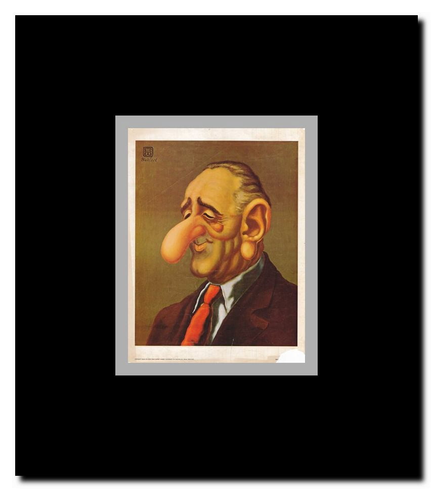 Lyndon Johnson Framed Movie Poster