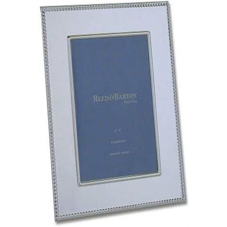 Lyndon Silverplate 5" X 7" Photo Frame, 1.60 LB, Metallic