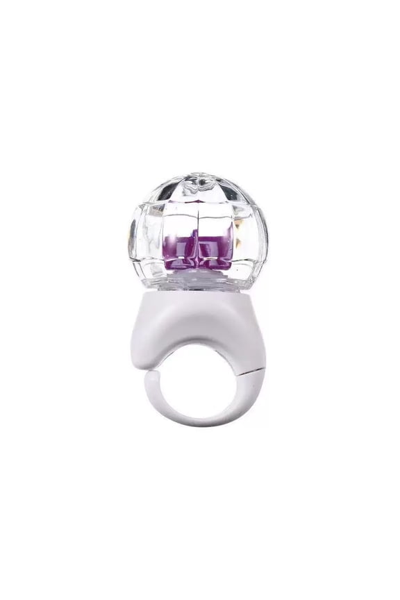 GIDLE Inspired Castle Style Glowing Finger Ring Light Multi-Color Changing Fan Gift