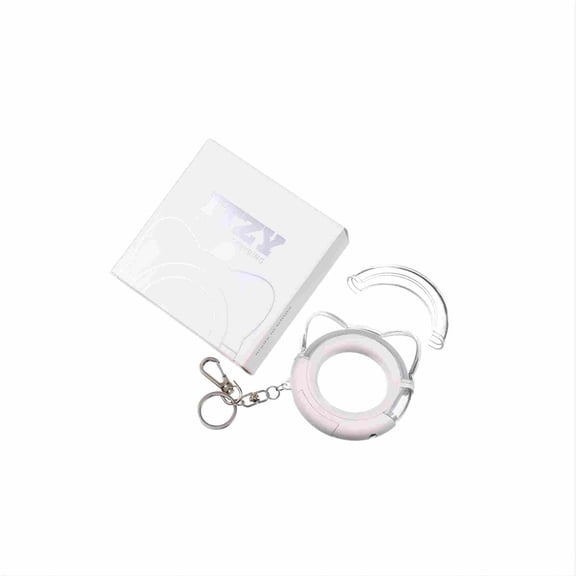 Lynk Charm ITZY Mini Light Ring Keychain Concert Style Glowing Pendant Nice Fan Gift