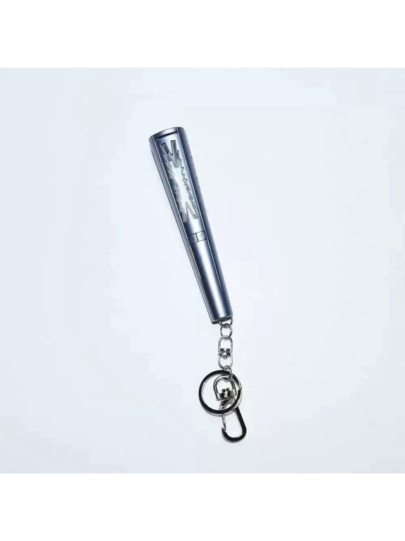 LESSERAFIM Mini Multi-Color Changing Light Stick Keychain Cute Glowing Fan Pendant Gift For Fans