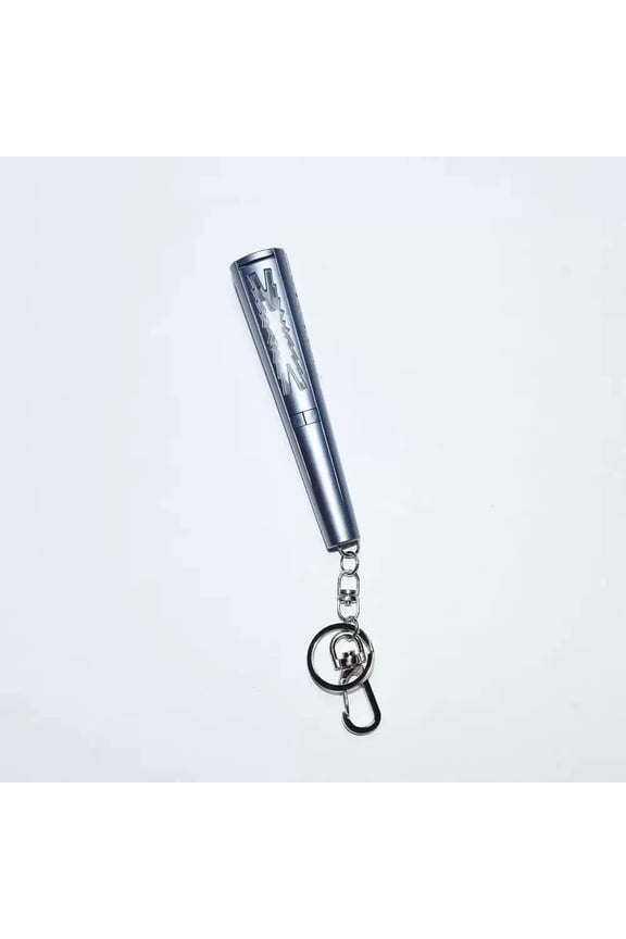 LESSERAFIM Mini Multi-Color Changing Light Stick Keychain Cute Glowing Fan Pendant Gift For Fans