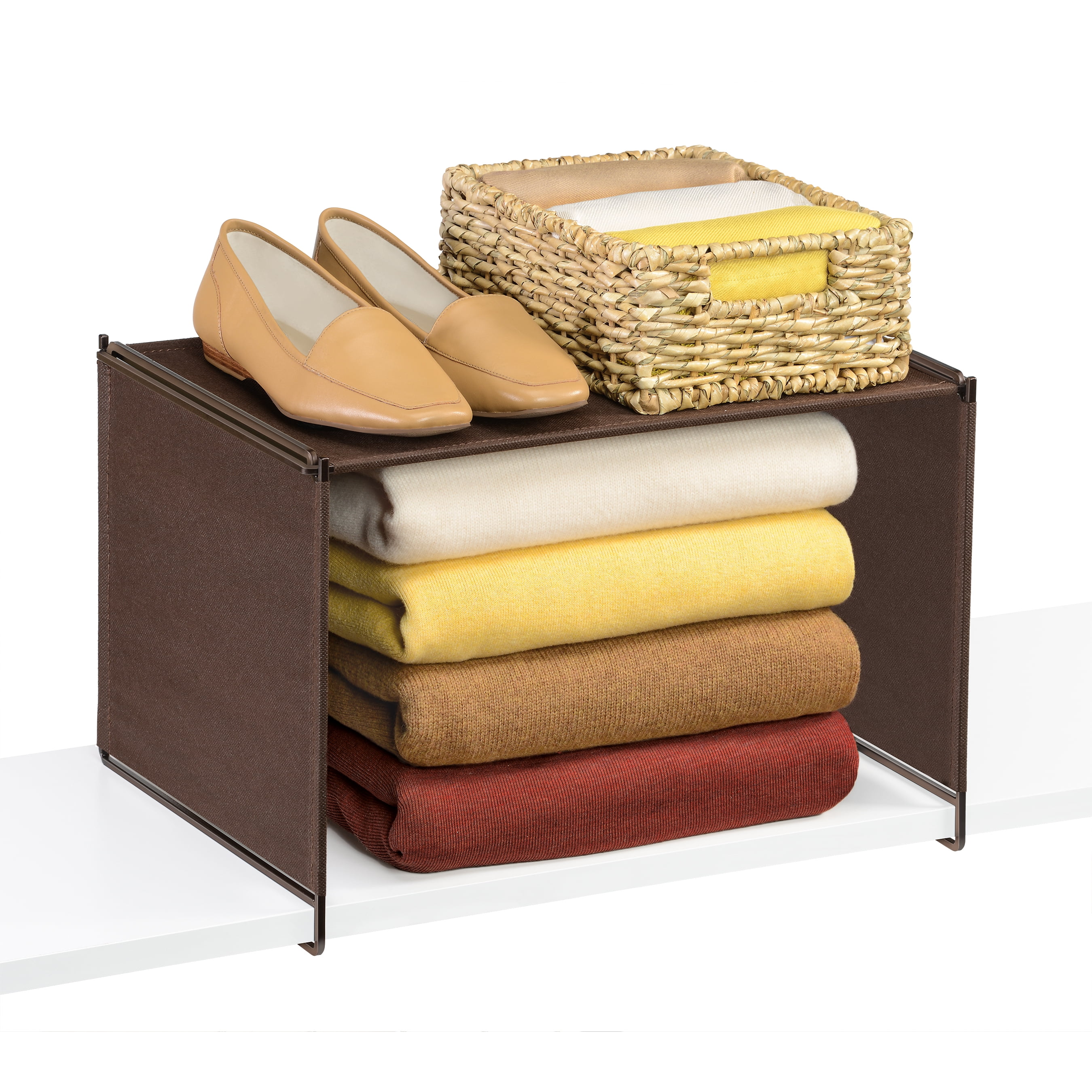 Lynk® Vela™ Closet Shelf Organizer - Extra Shelf - Bronze