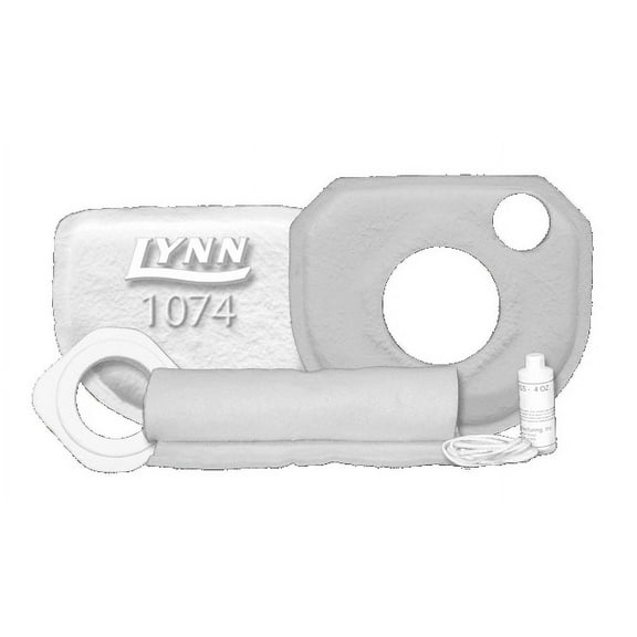 Lynn 1074 Replacement Combustion Chamber Kit For Burnham V-7 Series Boilers With Swing Out Door