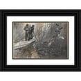 thumbnail image 1 of Lynn Bogue Hunt 14x11 Black Ornate Wood Framed Double Matted Museum Art Print Titled: Duck Hunting (1904), 1 of 5