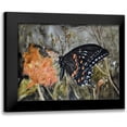 thumbnail image 1 of Lynnsy, B. 14x12 Black Modern Framed Museum Art Print Titled - Butterfly in Nature IV, 1 of 5